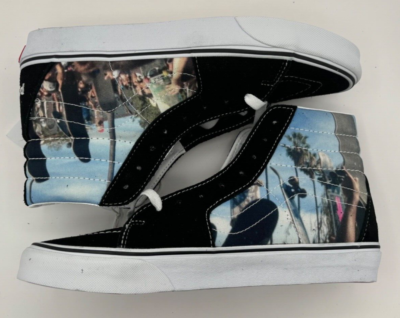 VANS X MOCA SK8 HI SNEAKERS MUSEUM OF CONTEMPORARY ARTS - M-9 W