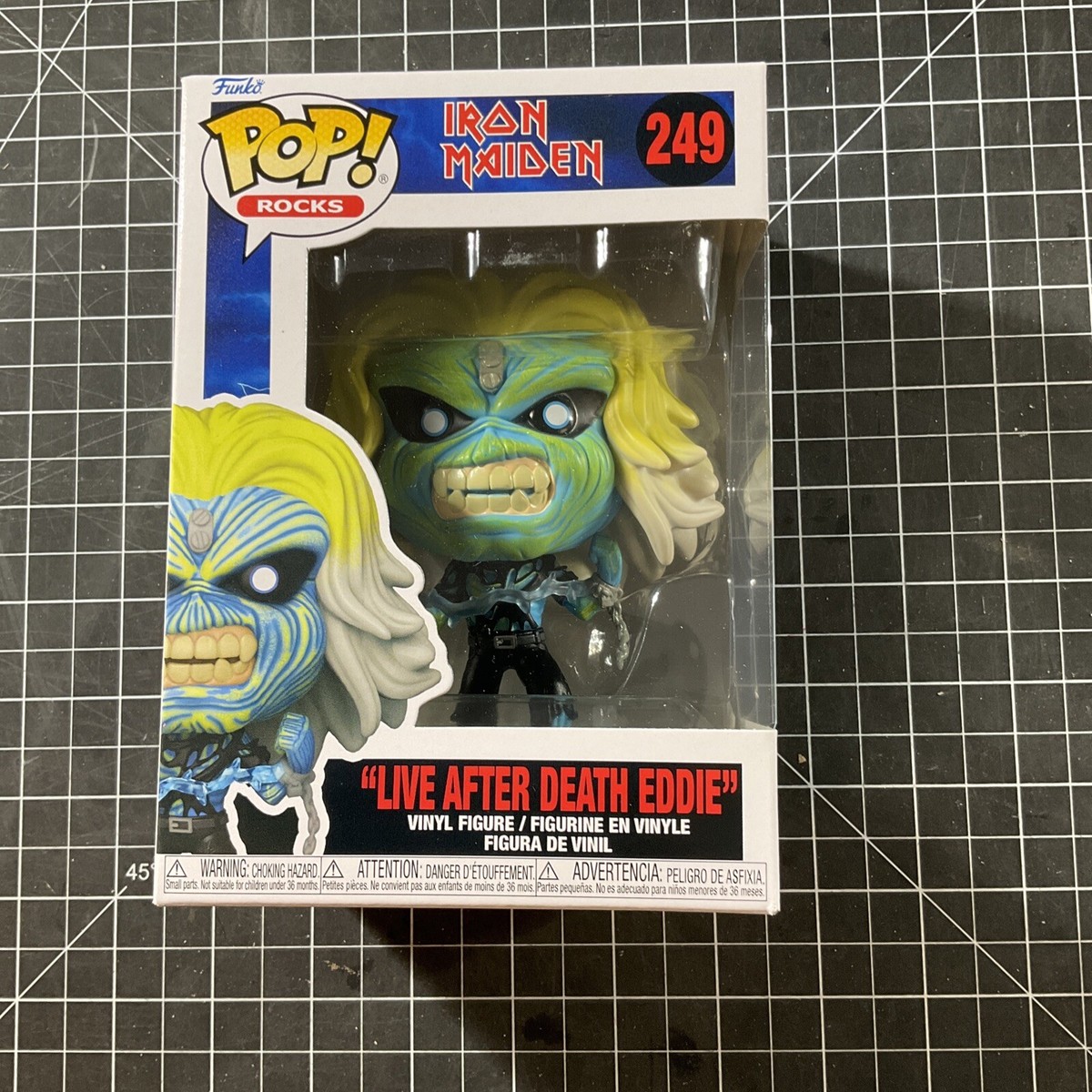 Iron Maiden - FUNKO POP! ROCKS: Iron Maiden- Eddie - Live After