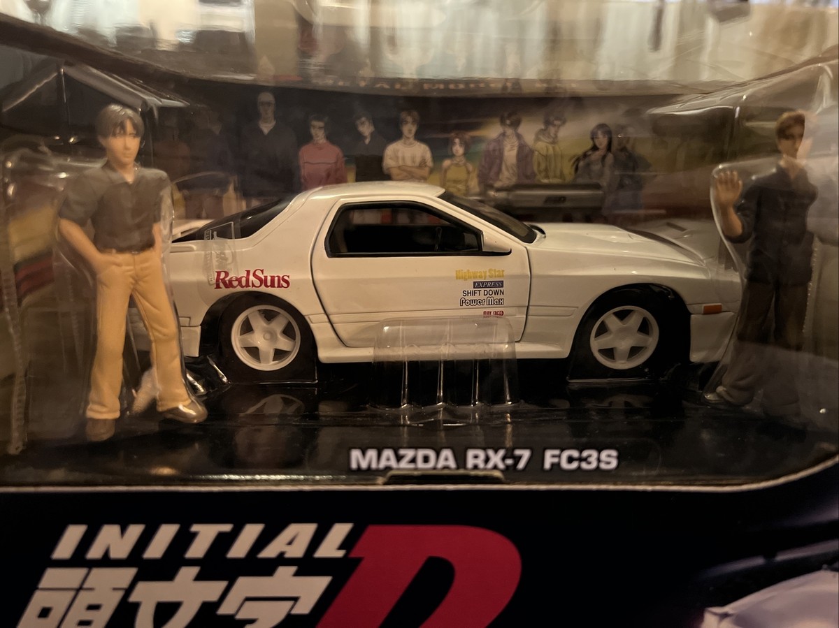 Jada Toys Initial D Mazda Rx7 FC3S Kit Die Cast Night Kids 1:24
