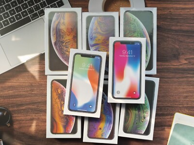 Apple iPhone X/XS/XS max 64/256/512GB Factory UNLOCKED for any