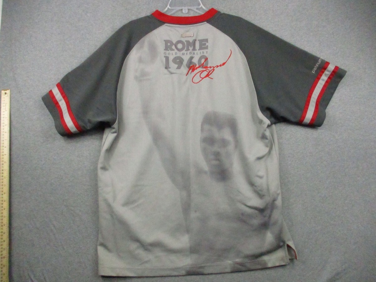 Platinum Fubu Muhammed Ali 60 Mens 1960 Rome Gold Medalist Jersey