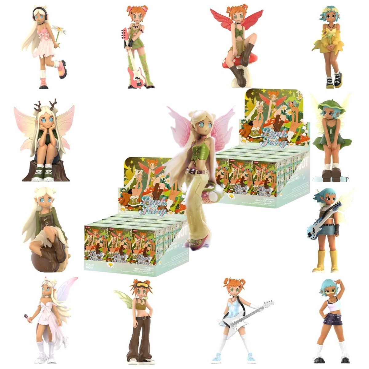 POP MART x Peach Riot Punk Fairy Series Confirmed Figure Sealed