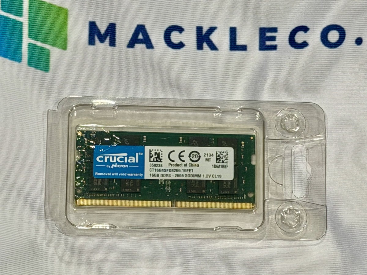 Crucial 16GB PC4-21300 (DDR4-2666) Memory (CT16G4SFD8266) for sale