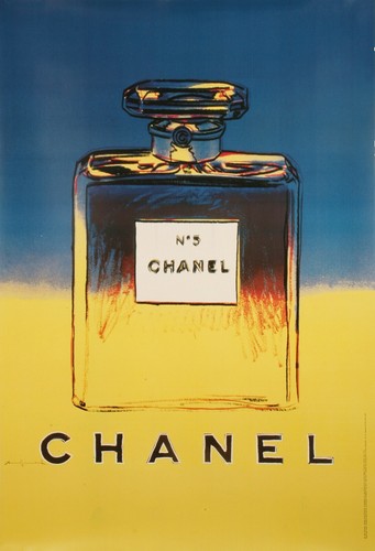 NEW Oliver Gal x Chanel Perfume Bottle 24X16 Framed Wall Art