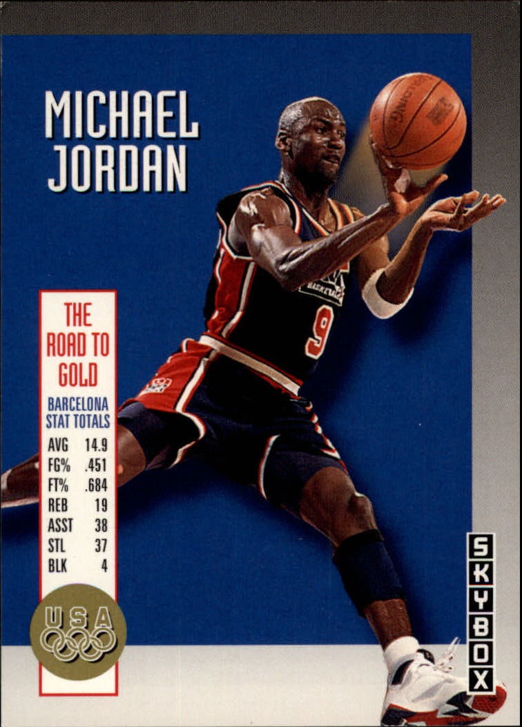 1992-93 SkyBox Olympic Team #USA11 Michael Jordan Team USA - NM-MT