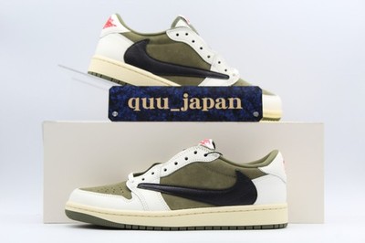 Travis Scott × Nike Air Jordan 1 Low OG SP DM7866-200 Men's US3.5