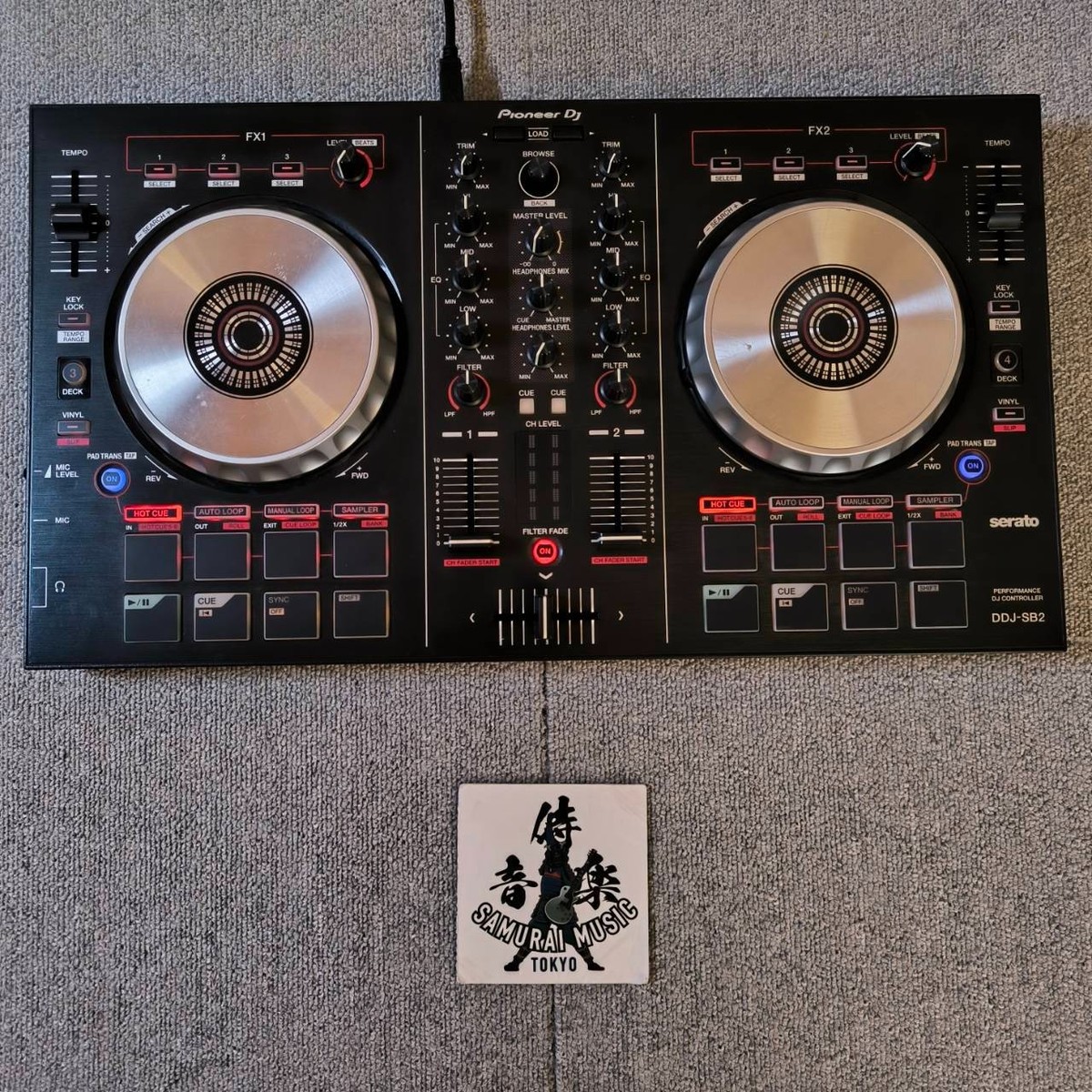 Pioneer DJ DDJ-SB2 2-Channel 2ch DJ Controller DDJSB2 With USB