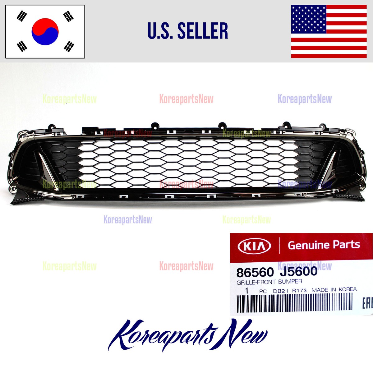Grille Front Bumper Lower ORIGINAL 86560J5600 KIA STINGER GT V6
