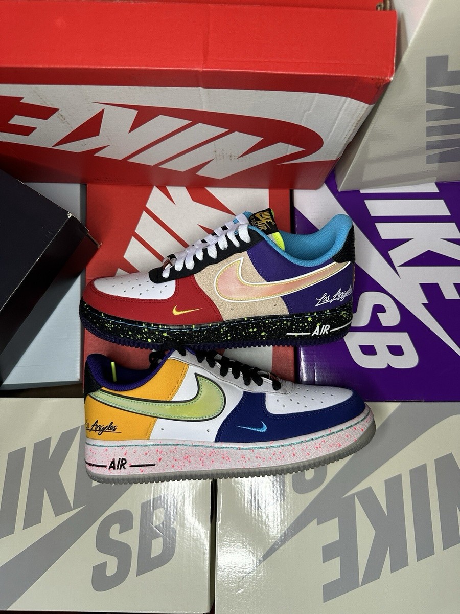 Size 8 - Nike Air Force 1 '07 LV8 What The LA 193656378743| eBay
