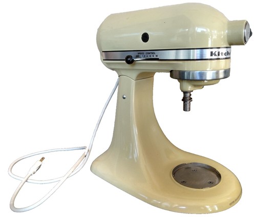 VINTAGE KitchenAid Hobart Model K45SS Stand Mixer Cream +