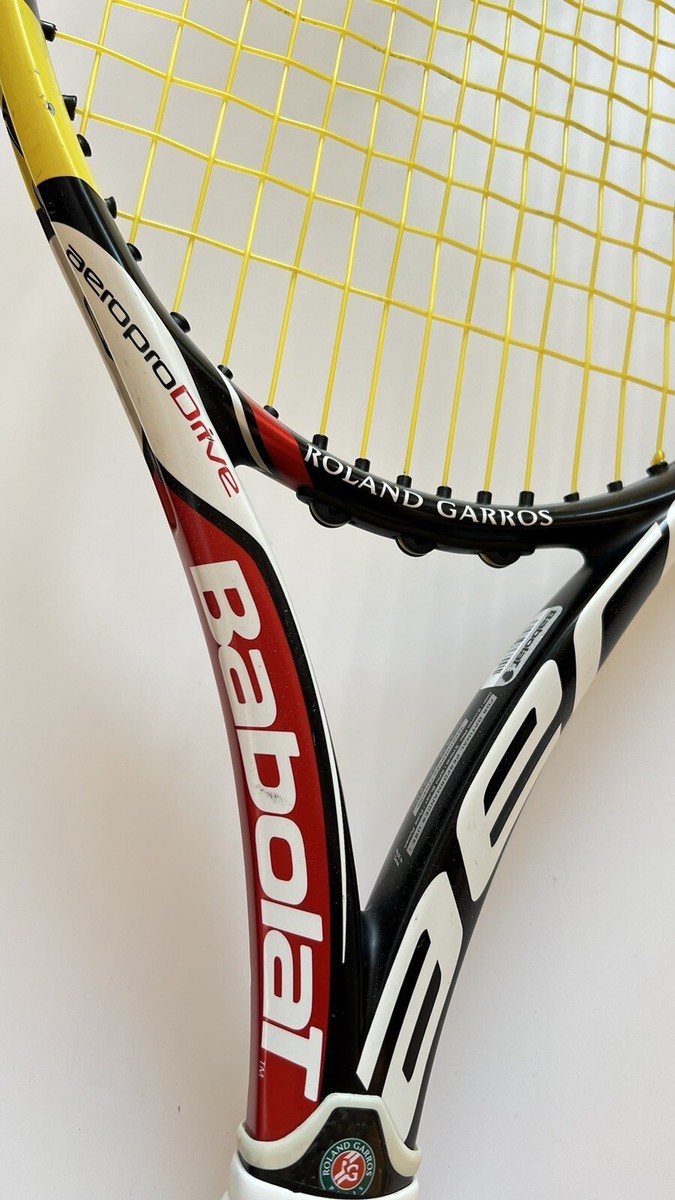 Babolat Aeropro Drive 2014 French Open Racquet 4 1/4 | eBay