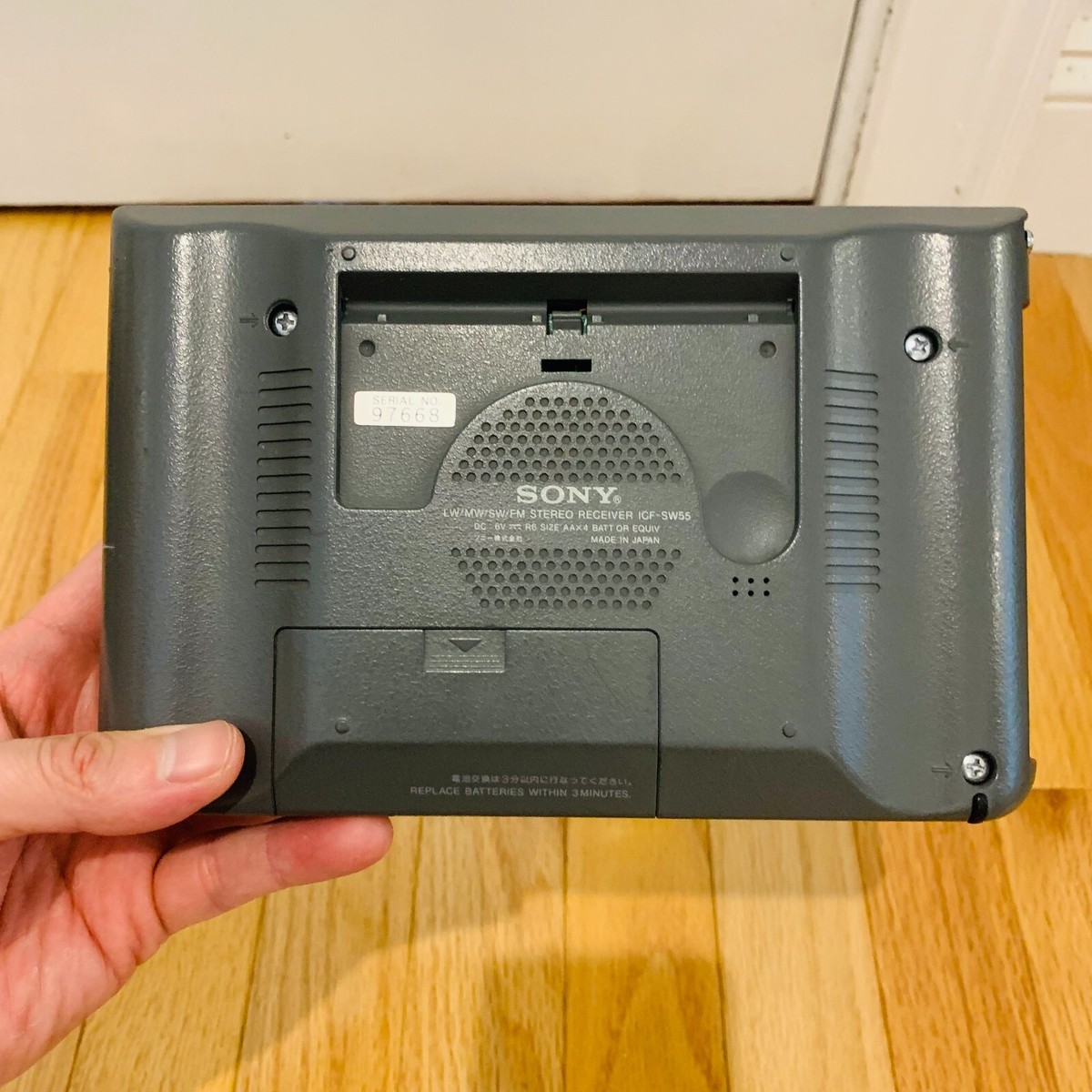 Sony ICF-SW55 World Band and Short Wave Receiver Radio | eBay