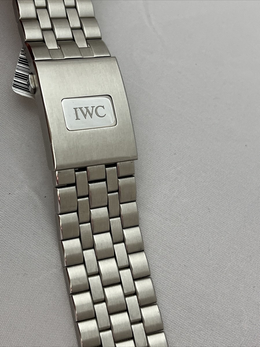 IWC 純正 ステンレスベルト 21mm IWA60442 未使用 純正 IWC ステンレス