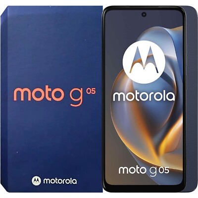 Motorola Moto G05 4G Denim Blue 128GB + 4GB Dual-SIM Unlocked GSM