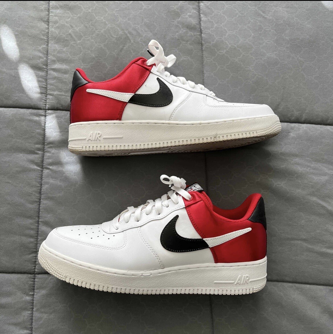 Size 12 - Nike Air Force 1 '07 LV8 x NBA Red | eBay