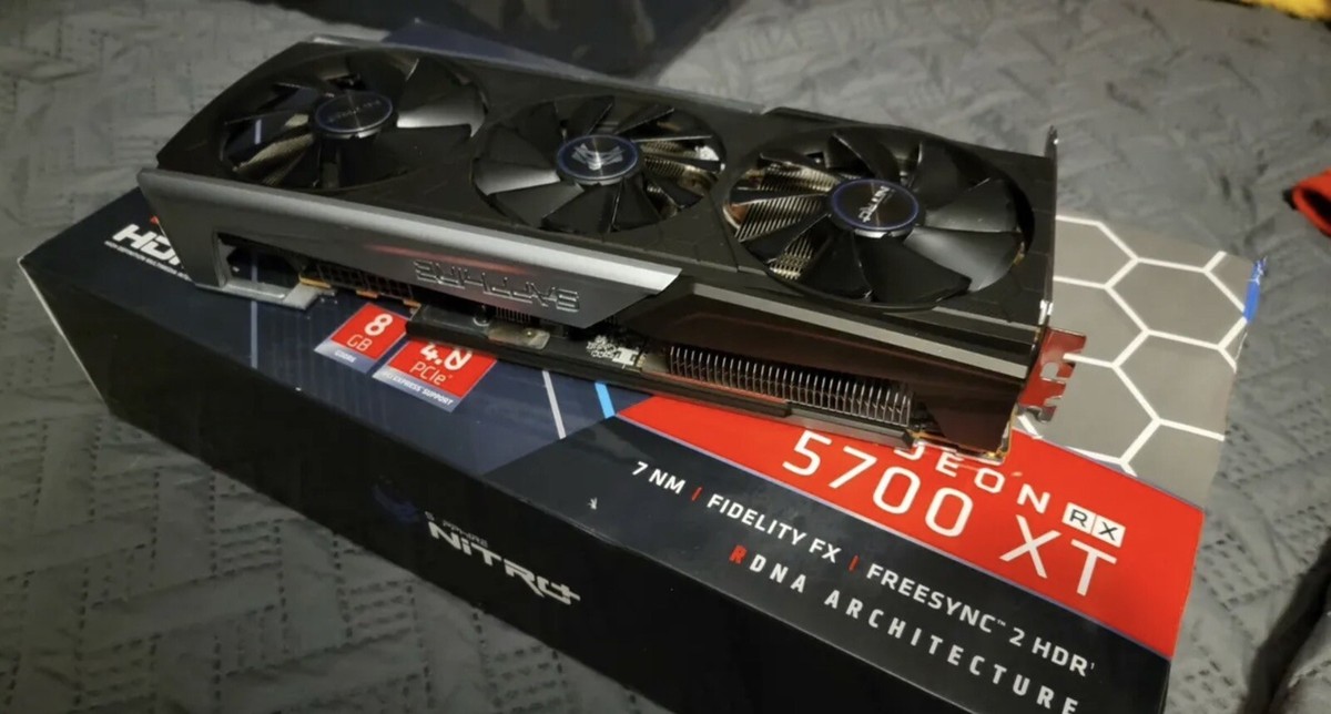 SAPPHIRE Radeon NITRO+ RX 5700 XT 8GB GDDR6 Graphics Card (11293