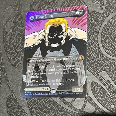 Eddie Brock / Venom - Borderless FOIL - Marvel's Spider-Man (0233