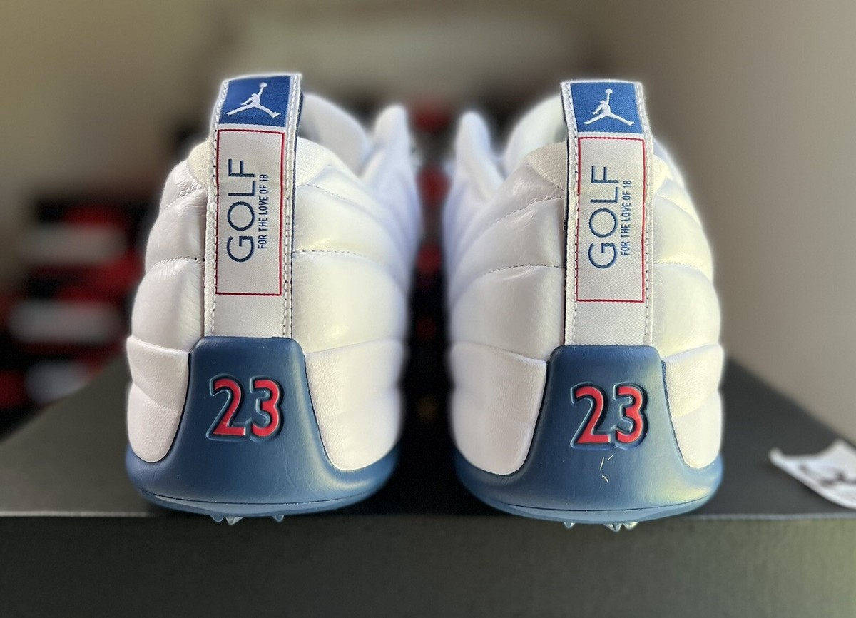 Nike Air Jordan Retro 12 XII Low Golf French Blue | Men's Size 12