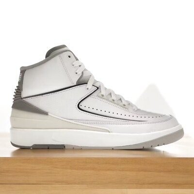 Nike Air Jordan 2 Retro Shoes GS Cement Grey Youth/Women's NEW | eBay