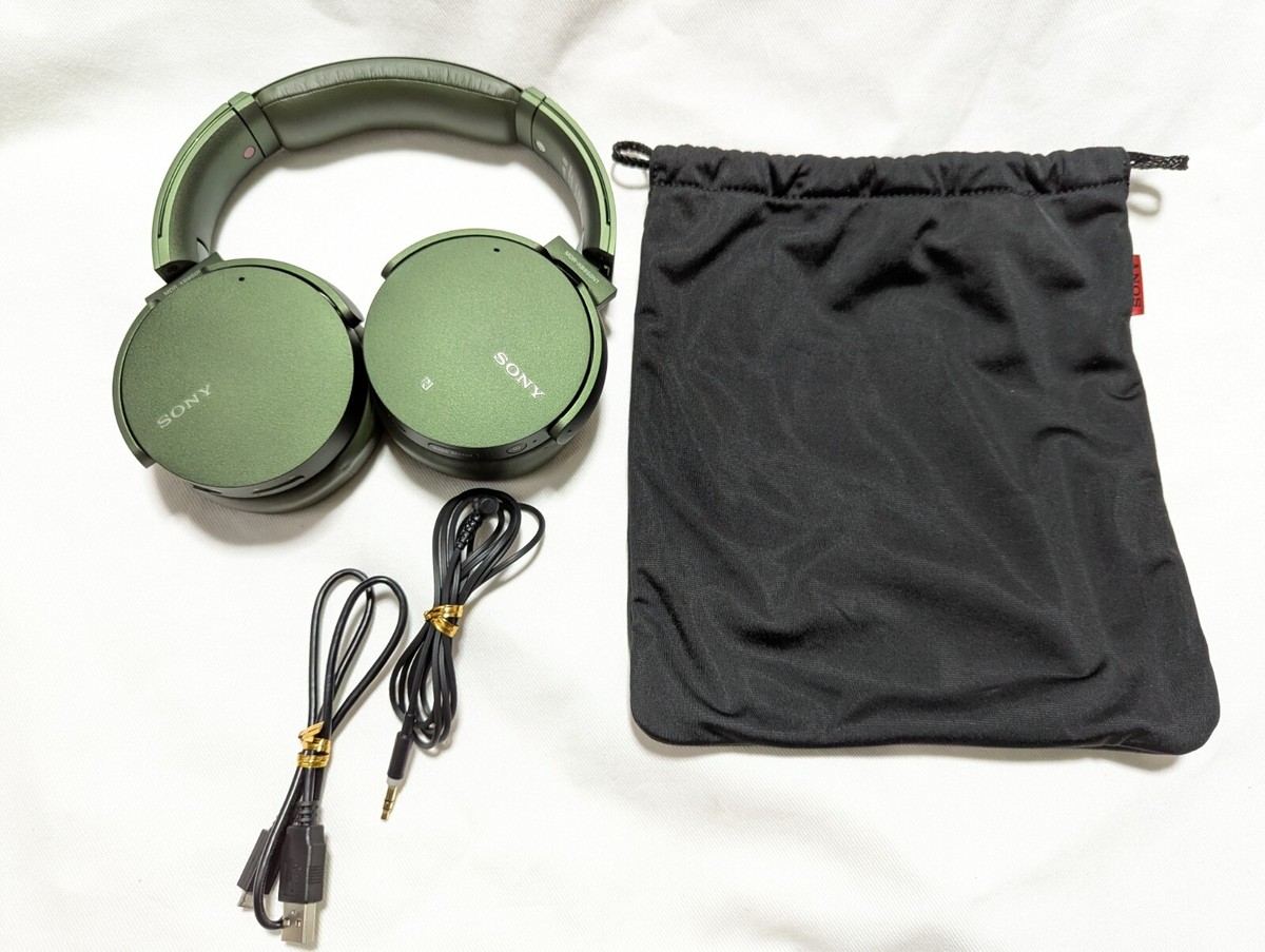 Sony MDR-XB950N1 Extra Bass Green Bluetooth Headphones Japan | eBay
