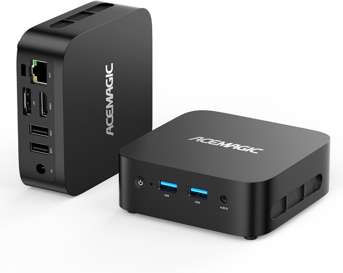 4K Triple Display Mini PC Intel N95 8GB RAM 256GB SSD Dual LAN