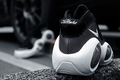 Nike Air Zoom Flight 95 Black Metallic-Silver White Jason Kidd
