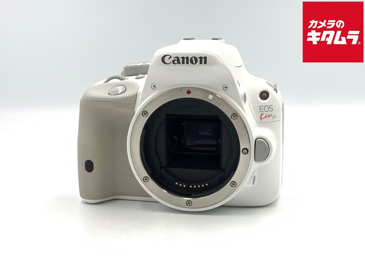 CANON EOS kiss X7 18.0MP DSLR Camera Body WHITE -EXC- `9398 | eBay
