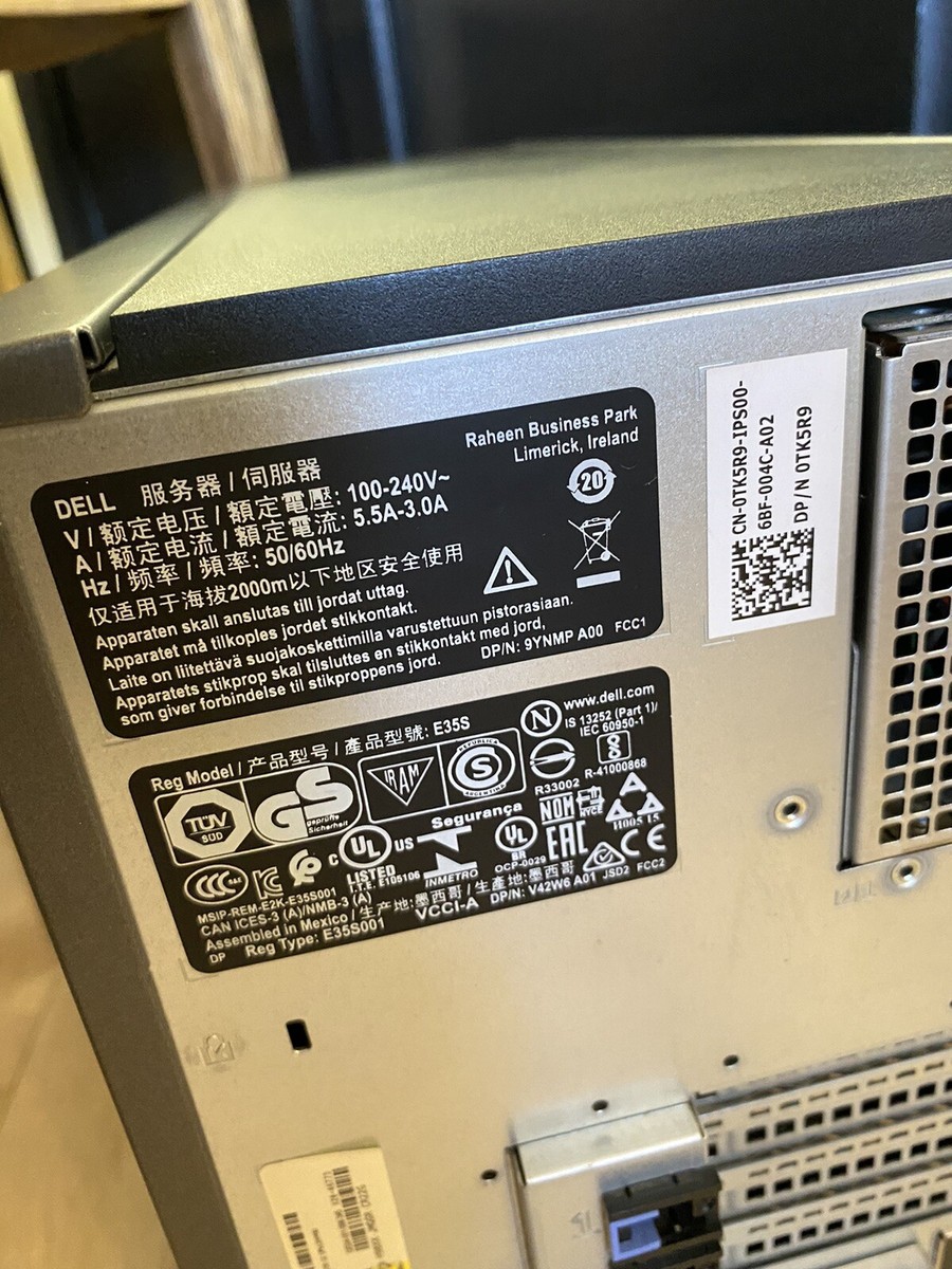 Dell PowerEdge T330 Tower Server - Intel XEON- 16 GB RAM - NO HARD