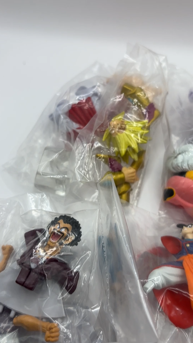 2005 HG 07 Vintage Dragon Ball Z Unopened Set of 7 Gashapon Bandai