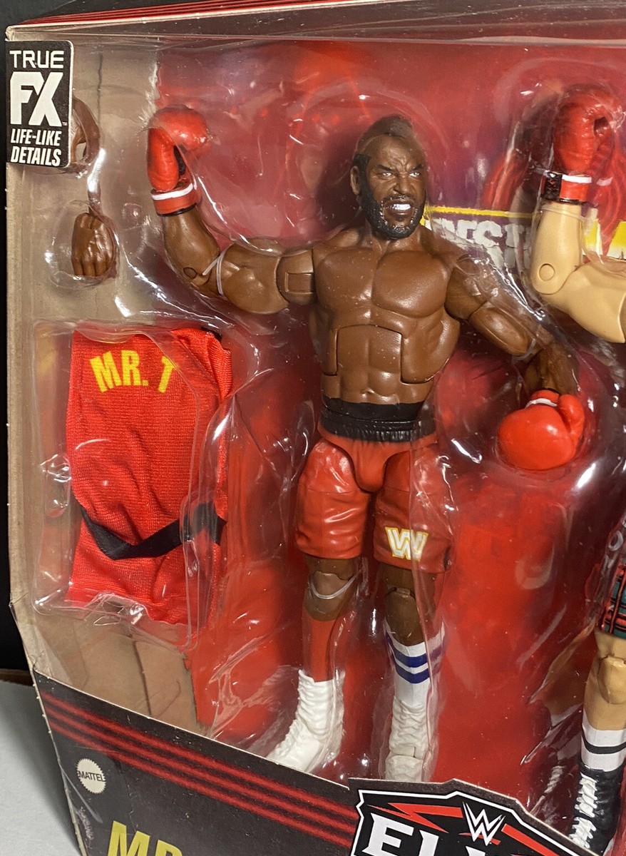 2021 WWE Elite Collection 2-Pack: MR. T & “ROWDY” RODDY PIPER