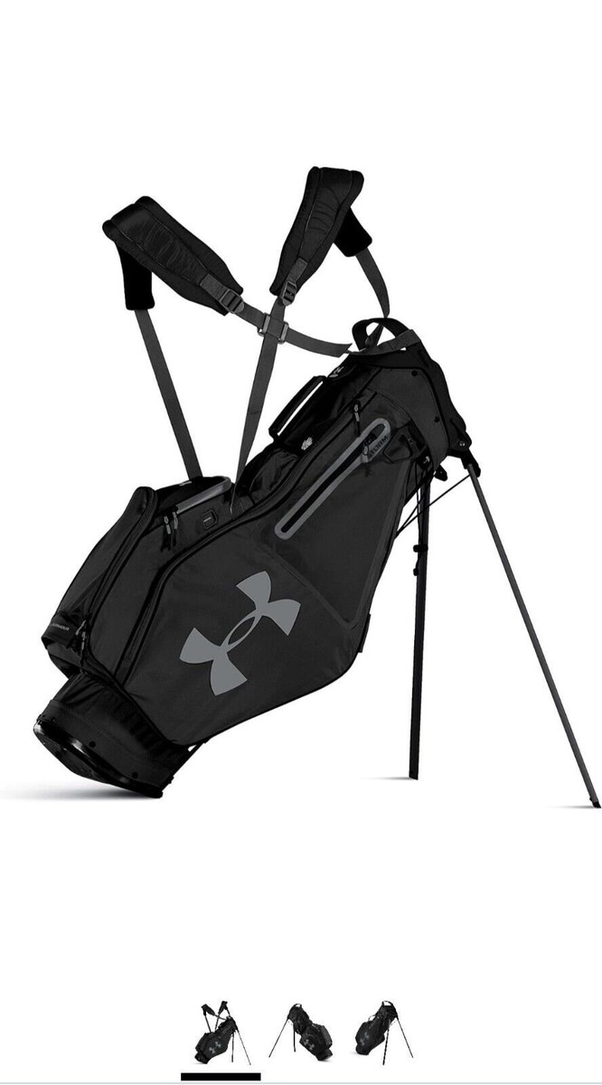 Under Armour UA Storm Speedround Stand Golf Bag Black/Grey and