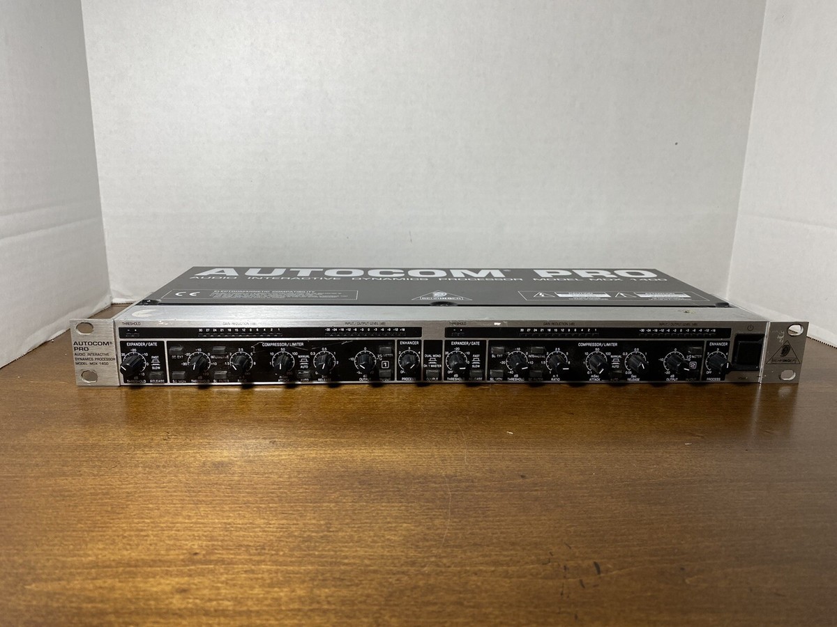 Behringer Autocom Pro Audio Interactive Dynamics Processor Model