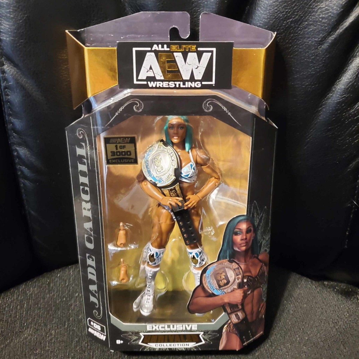 Jazwares AEW Unrivaled Jade Cargill SHOP EXCLUSIVE ACTION FIGURE