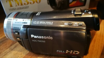 Panasonic HDC-TM350 HD Camcorder - Boxed - Manual Lens Ring