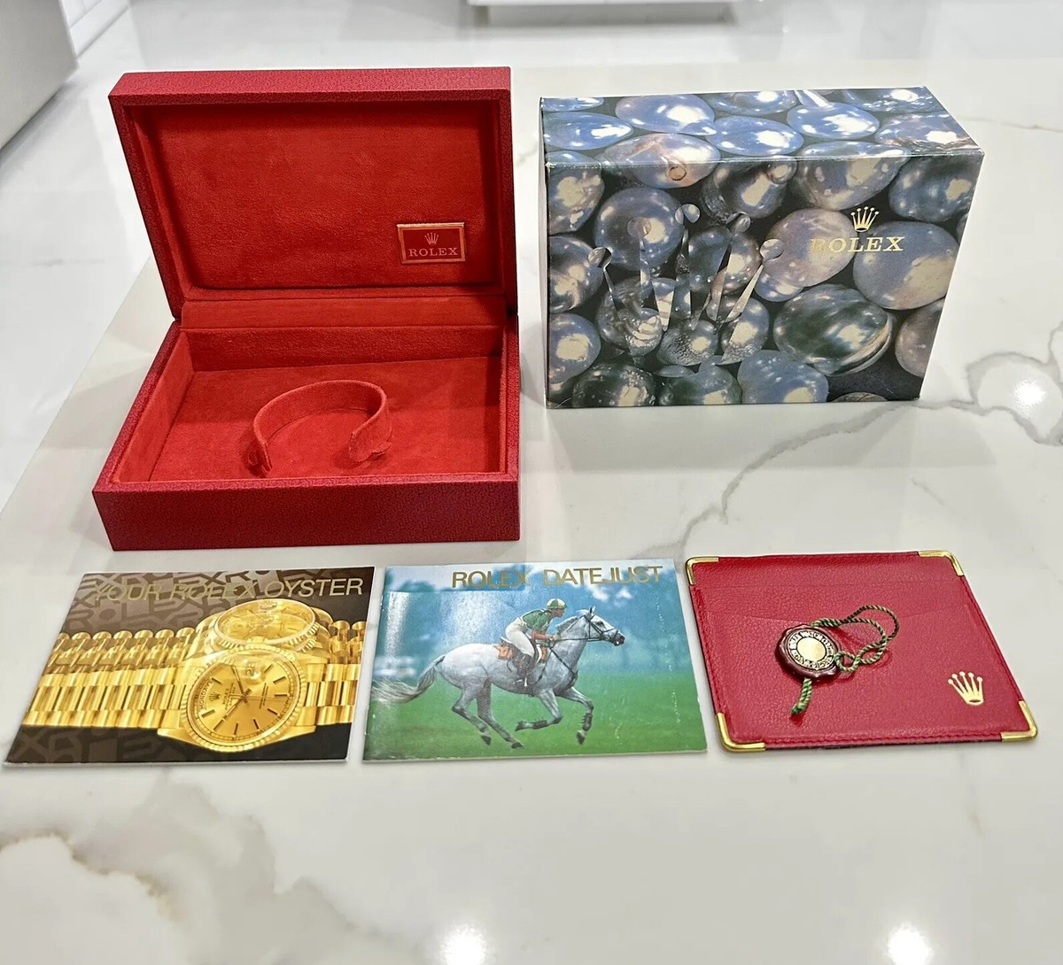 Authentic Vintage Rolex Datejust President Watch Box SET 69178