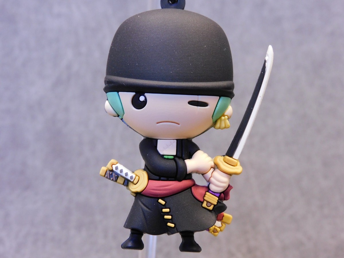 One Piece NEW * Zoro Clip * Blind Bag Series 5 Key Chain Monogram