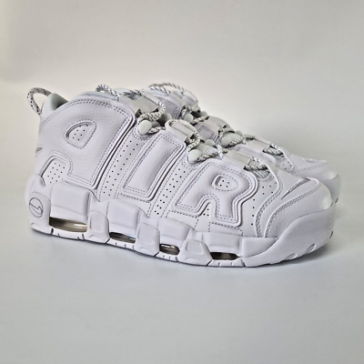 Nike Air More Uptempo '96 Triple White Men's Size 12US 11UK