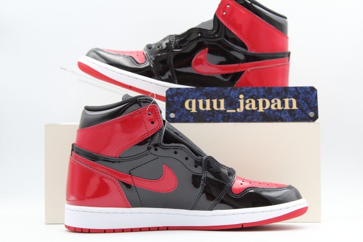 Size 8 - Jordan 1 Retro OG High Patent Bred for sale online | eBay