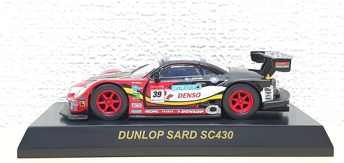 Kyosho 1/64 LEXUS DUNLOP SARD DENSO SC430 #39 2009 SUPER GT500