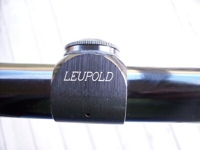 Leupold M8 6x33mm A.O. Rifle Scope ~Compact~ Gloss 1990 Nice W/Box