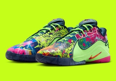 Nike LeBron XXII 22 BW Bryce's World Blustery Fireberry Nby HV8451