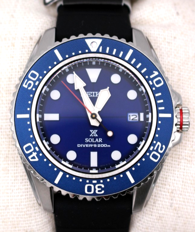 SEIKO Prospex SBDJ055 Blue Diver Scuba 200m Solar Sapphire