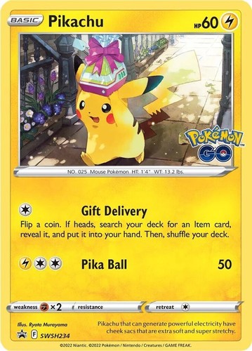 PSA10 [Pikachu Gift Promo 272/sp] Pokemon Card | eBay