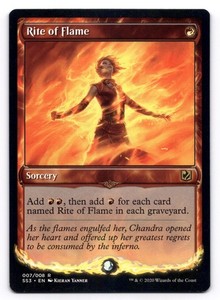 Mtg Rite of Flame | eBay