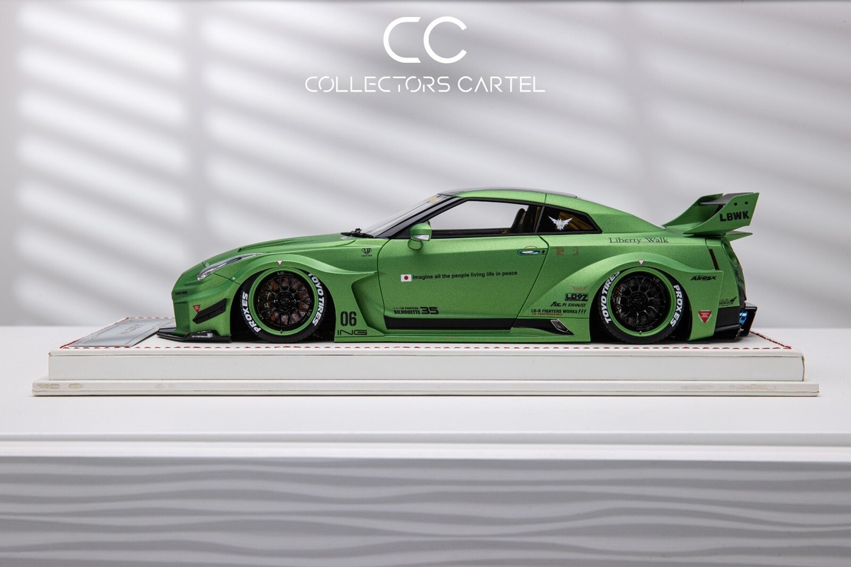 Nissan R35 GT-RR LBWK (Matt Green) [Davis & Giovanni] 1/18 scale