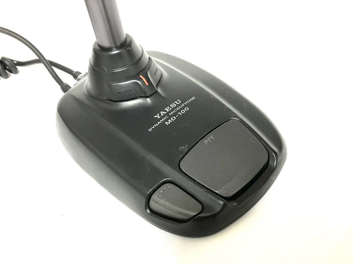 Yaesu MD-100A8X Dynamic Desktop Microphone Tested Working From