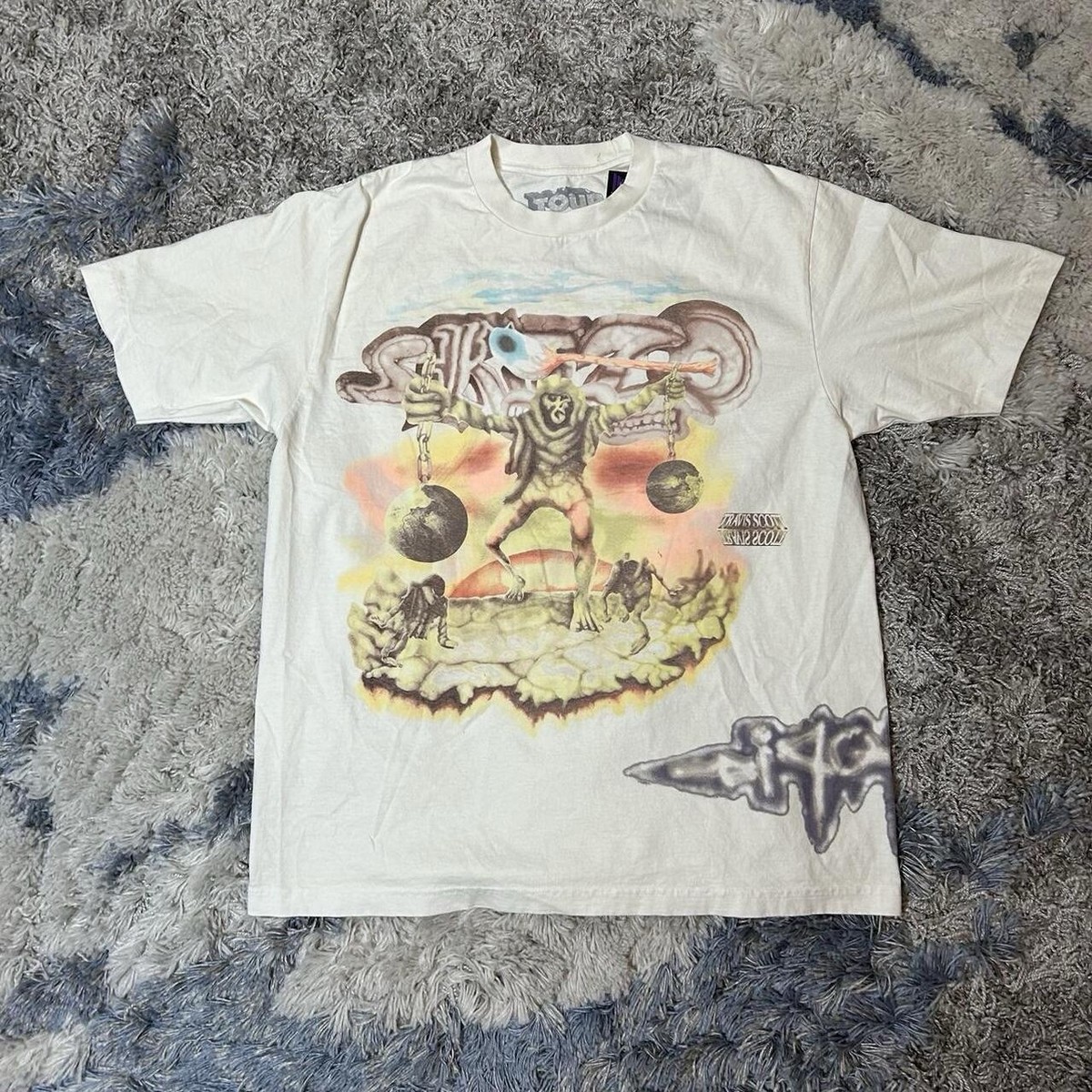 Travis Scott “Skitzo” Circus Maximus European exclusive Tour tee