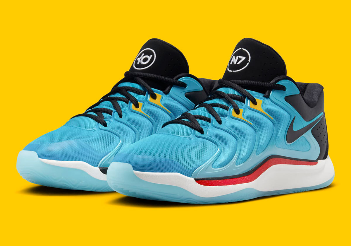 Nike Kevin Durant KD 17 N7 Dark Turquoise Blue Black Sail HJ9090