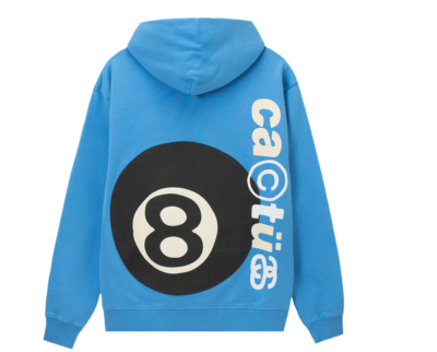 Stussy x CPFM 8 Ball Pigment Dyed Hoodie Blue XL | eBay