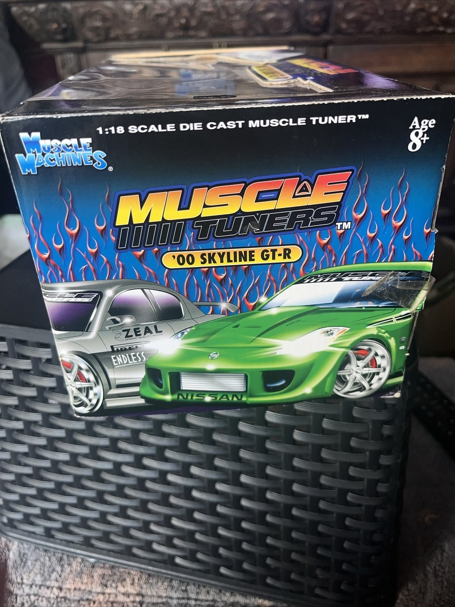 1:18 Muscle Machines 2000 Nissan Skyline GT-R | eBay